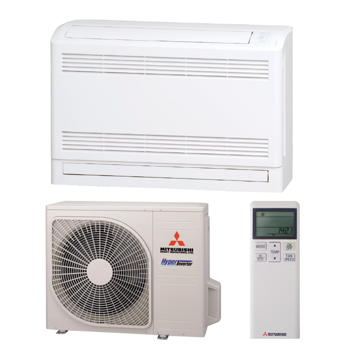 Vloer-model-airco-mktrade-mitsubishi-heavy-industries