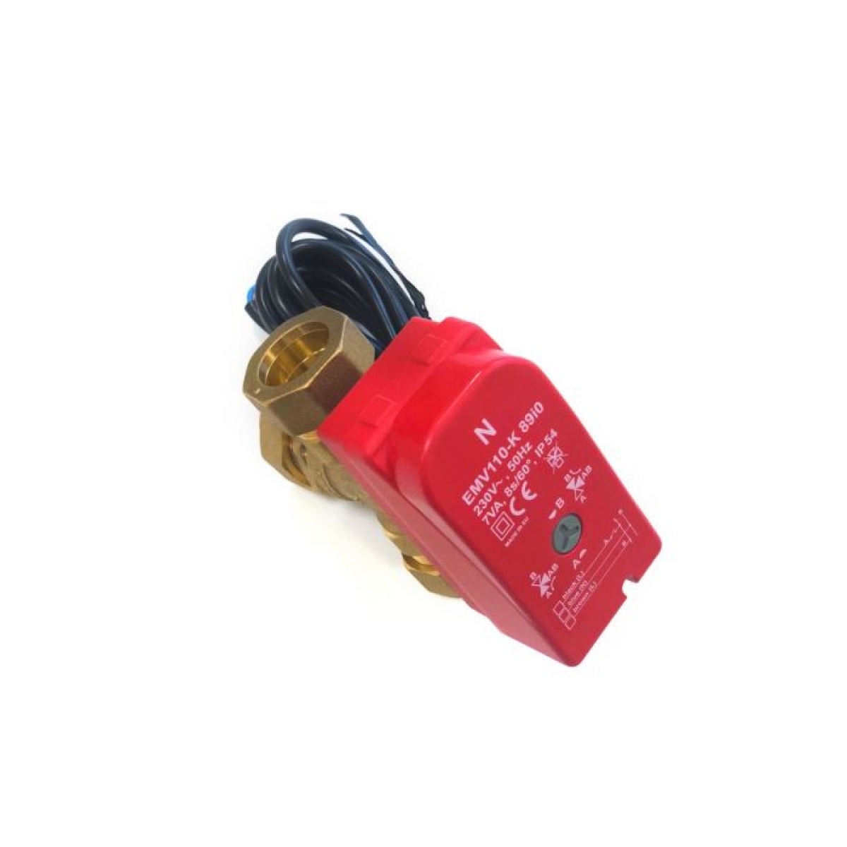 3-weg klep voor Tapwater 22mm